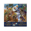 SUNSOUT INC - Forest Neighbors - 1000 pc Jigsaw Puzzle by Artist: Jerry Gadamus - Finished Size 20" x 27" - MPN# 56543