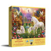 SUNSOUT INC - Castle Unicorns - 1000 pc Jigsaw Puzzle by Artist: Jan Patrick Krasny - Finished Size 20" x 27" - MPN# 15963
