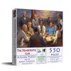 SUNSOUT INC - The Democratic Club - 550 pc Jigsaw Puzzle by Artist: Andy Thomas - Finished Size 15" x 24" - MPN# 19376