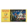 SUNSOUT INC - God Bless the USA - 300 pc Jigsaw Puzzle by Artist: Tom Wood - Finished Size 18" x 24" Fourth of July - MPN# 28794
