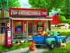SUNSOUT INC - A Stop at the Store - 1000 pc Jigsaw Puzzle by Artist: Tom Wood - Finished Size 20" x 27" - MPN# 28842