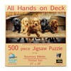 SUNSOUT INC - All Hands on Deck - 500 pc Jigsaw Puzzle by Artist: Rosemary Millette - Finished Size 15" x 29" - MPN# 30945