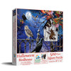 SUNSOUT INC - Halloween Birdhouse - 500 pc Jigsaw Puzzle by Artist: Lori Schory - Finished Size 18" x 24" Halloween - MPN# 35010