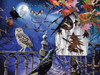 SUNSOUT INC - Halloween Birdhouse - 500 pc Jigsaw Puzzle by Artist: Lori Schory - Finished Size 18" x 24" Halloween - MPN# 35010