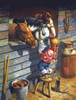 SUNSOUT INC - Working Girl - 500 pc Jigsaw Puzzle by Artist: Don Crook - Finished Size 18" x 24" - MPN# 36048