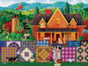 SUNSOUT INC - Morning Day Quilt - 500 pc Jigsaw Puzzle by Artist: Joseph Burgess - Finished Size 18" x 24" - MPN# 38842