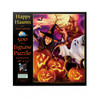 SUNSOUT INC - Happy Haunts - 500 pc Jigsaw Puzzle by Artist: Dona Gelsinger - Finished Size 18" x 24" Halloween - MPN# 57118