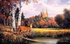 SUNSOUT INC - Sacred Refuge - 550 pc Jigsaw Puzzle by Artist: George Kovach - Finished Size 15" x 24" - MPN# 75137
