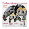 SUNSOUT INC - Panda-Monuim - 1000 pc Special Shape Jigsaw Puzzle by Artist: J.M.M. and Jurek Zamoyski - Finished Size 34.75" x 26.625" - MPN# 96043