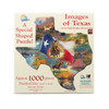 SUNSOUT INC - Images of Texas - 1000 pc Special Shape Jigsaw Puzzle by Artist: Mark Keathley - Finished Size 32" x 25.5" - MPN# 95030