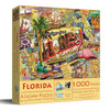 SUNSOUT INC - Florida - 1000 pc Jigsaw Puzzle by Artist: Kate Ward Thacker - Finished Size 20" x 27" - MPN# 70021