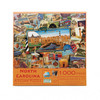 SUNSOUT INC - North Carolina - 1000 pc Jigsaw Puzzle by Artist: Kate Ward Thacker - Finished Size 20" x 27" - MPN# 70049