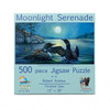 SUNSOUT INC - Moonlight Serenade - 500 pc Jigsaw Puzzle by Artist: Robert Andrea - Finished Size 15" x 29" - MPN# 60844
