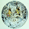 SUNSOUT INC - Keeper of the Wolf - 1000 pc Round Jigsaw Puzzle by Artist: Diana Casey - Finished Size 26" rd - MPN# 43001