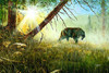 SUNSOUT INC - Watchful Eyes - 550 pc Jigsaw Puzzle by Artist: Jim Hansel - Finished Size 15" x 24" - MPN# 67312