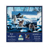 SUNSOUT INC - Ice Wolves - 1000 pc Jigsaw Puzzle by Artist: Kevin Daniel - Finished Size 20" x 27" - MPN# 55763