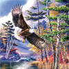 SUNSOUT INC - Boundary Waters - 500 pc Jigsaw Puzzle by Artist: James Meger - Finished Size 19" x 19" - MPN# 28403