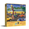 SUNSOUT INC - Star Diner - 500 pc Jigsaw Puzzle by Artist: Joseph Burgess - Finished Size 18" x 24" - MPN# 38744