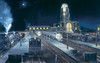 SUNSOUT INC - Midnight Buffalo - 550 pc Jigsaw Puzzle by Artist: Larry Fisher - Finished Size 15" x 24" - MPN# 49404