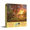 SUNSOUT INC - A Place to Call Home - 1000 pc Jigsaw Puzzle by Artist: Abraham Hunter - Finished Size 20" x 27" - MPN# 69651