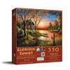 SUNSOUT INC - Glorious Sunset - 550 pc Jigsaw Puzzle by Artist: Chuck Black - Finished Size 15" x 24" Thanksgiving - MPN# 55140