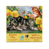 SUNSOUT INC - Kitten Play - 500 pc Jigsaw Puzzle by Artist: Howard Robinson - Finished Size 18" x 24" - MPN# 54933