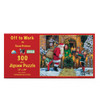 SUNSOUT INC - Off to Work - 300 pc Jigsaw Puzzle by Artist: Susan Brabeau - Finished Size 18" x 24" Christmas - MPN# 44603