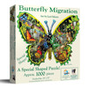 SUNSOUT INC - Butterfly Migration - 1000 pc Special Shape Jigsaw Puzzle by Artist: Lori Schory - Finished Size 24" x 35" - MPN# 97035