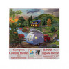 SUNSOUT INC - Campers Coming Home - 1000 pc Jigsaw Puzzle by Artist: Bigelow Illustrations - Finished Size 20" x 27" - MPN# 31517