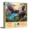 SUNSOUT INC - Eagle Dance - 1000 pc Jigsaw Puzzle by Artist: Image World - Finished Size 20" x 27" - MPN# 42954
