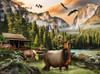 SUNSOUT INC - Elk Country - 1000 pc Jigsaw Puzzle by Artist: Nigel Hemming - Finished Size 20" x 27" - MPN# 49004