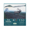 SUNSOUT INC - Elk Tracks - 550 pc Jigsaw Puzzle by Artist: Dan Christ - Finished Size 15" x 24" - MPN# 48856