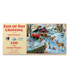 SUNSOUT INC - End of Day Crossing - 300 pc Jigsaw Puzzle by Artist: Joseph Burgess - Finished Size 18" x 24" - MPN# 38974