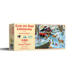 SUNSOUT INC - End of Day Crossing - 300 pc Jigsaw Puzzle by Artist: Joseph Burgess - Finished Size 18" x 24" - MPN# 38974