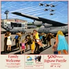SUNSOUT INC - Family Welcome - 500 pc Jigsaw Puzzle by Artist: Don Engler - Finished Size 18" x 24" - MPN# 60365
