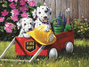 SUNSOUT INC - Fire Waggin' - 500 pc Jigsaw Puzzle by Artist: Kevin Walsh - Finished Size 18" x 24" - MPN# 13824