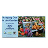 SUNSOUT INC - Hanging Out in the Garden - 300 pc Jigsaw Puzzle by Artist: Tom Wood - Finished Size 18" x 24" - MPN# 28871