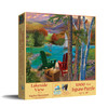 SUNSOUT INC - Lakeside View - 1000 pc Jigsaw Puzzle by Artist: Bigelow Illustrations - Finished Size 23" x 28" - MPN# 31514