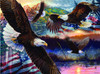 SUNSOUT INC - Land of Freedom - 1000 pc Jigsaw Puzzle by Artist: Jan Martin McGuire - Finished Size 20" x 27" Fourth of July - MPN# 60530
