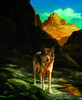 SUNSOUT INC - Lone Wolf - 1000 pc Jigsaw Puzzle by Artist: Julie Bell - Finished Size 23" x 28" - MPN# 43031