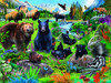 SUNSOUT INC - Meadowland Summer - 1000 pc Jigsaw Puzzle by Artist: P.D. Moreno - Finished Size 20" x 27" - MPN# 56118