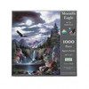 SUNSOUT INC - Moonlit Eagle - 1000 pc Jigsaw Puzzle by Artist: James Lee - Finished Size 20" x 27" - MPN# 18048