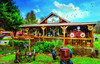 SUNSOUT INC - Pappy's General Store - 1000 pc Jigsaw Puzzle by Artist: Celebrate Life Gallery - Finished Size 19" x 30" - MPN# 30146