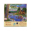 SUNSOUT INC - Peace River - 1000 pc Jigsaw Puzzle by Artist: Bigelow Illustrations - Finished Size 20" x 27" - MPN# 31405