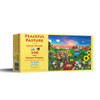 SUNSOUT INC - Peaceful Pastures - 300 pc Jigsaw Puzzle by Artist: Gerald Newton - Finished Size 18" x 24" - MPN# 60940