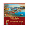 SUNSOUT INC - Pickle Lake - 550 pc Jigsaw Puzzle by Artist: Ken Zylla - Finished Size 15" x 24" - MPN# 39321