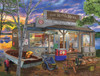 SUNSOUT INC - Rod and Reel - 500 pc Jigsaw Puzzle by Artist: Bigelow Illustrations - Finished Size 18" x 24" - MPN# 31489