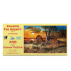 SUNSOUT INC - Sharing the Bounty - 300 pc Jigsaw Puzzle by Artist: Jim Hansel - Finished Size 16" x 26" - MPN# 67353