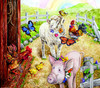 SUNSOUT INC - Summer of Love - 300 pc Jigsaw Puzzle by Artist: Charlsie Kelly - Finished Size 21" x 24" - MPN# 61055