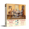 SUNSOUT INC - The Gossip Party - 1000 pc Jigsaw Puzzle by Artist: Les Ray - Finished Size 19" x 30" - MPN# 25202